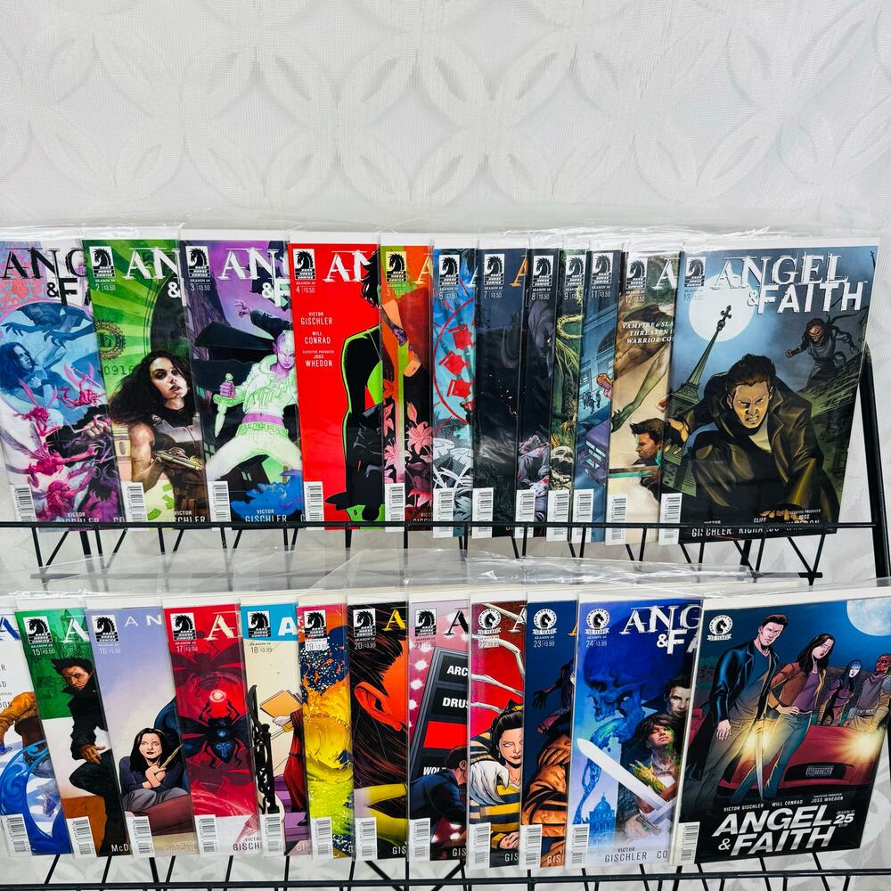 Angel & Faith 1-9 11-25 Set Lot Dark Horse Season 10 Ten Buffy BTVS Key Fisher